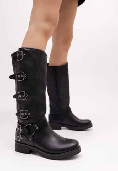 Bottes cavalières motardes